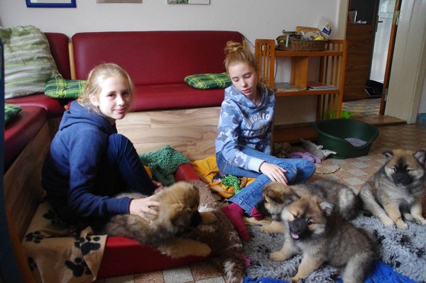 Meine Nichten Amelie und Rose