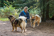 Britta mit Lenya und Naaja