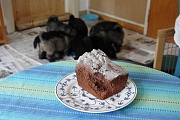Der angebissene Mohrenkuchen