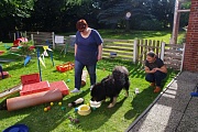 Silke und Sabse mit Kosmo 